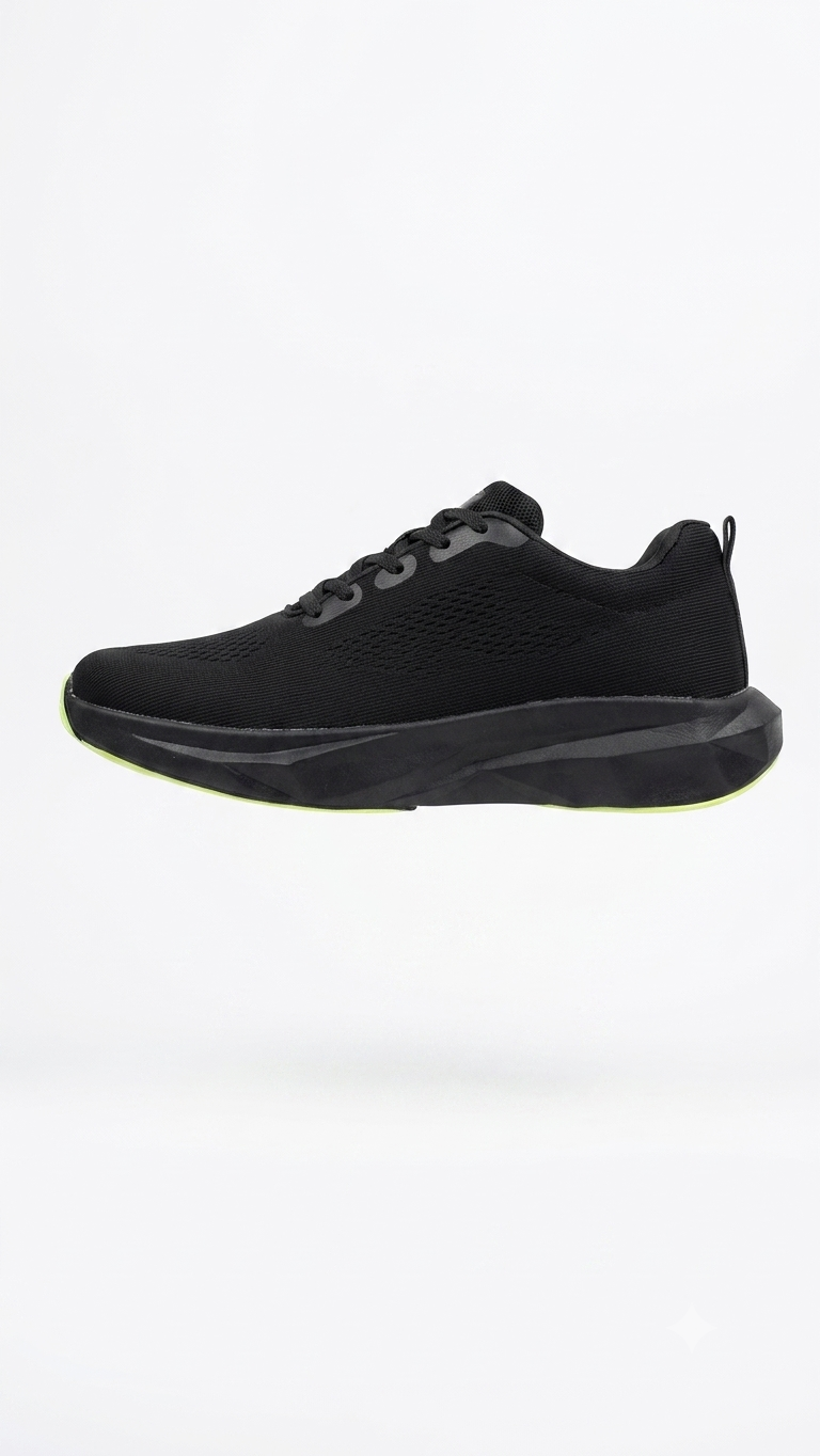 black adidas shoe