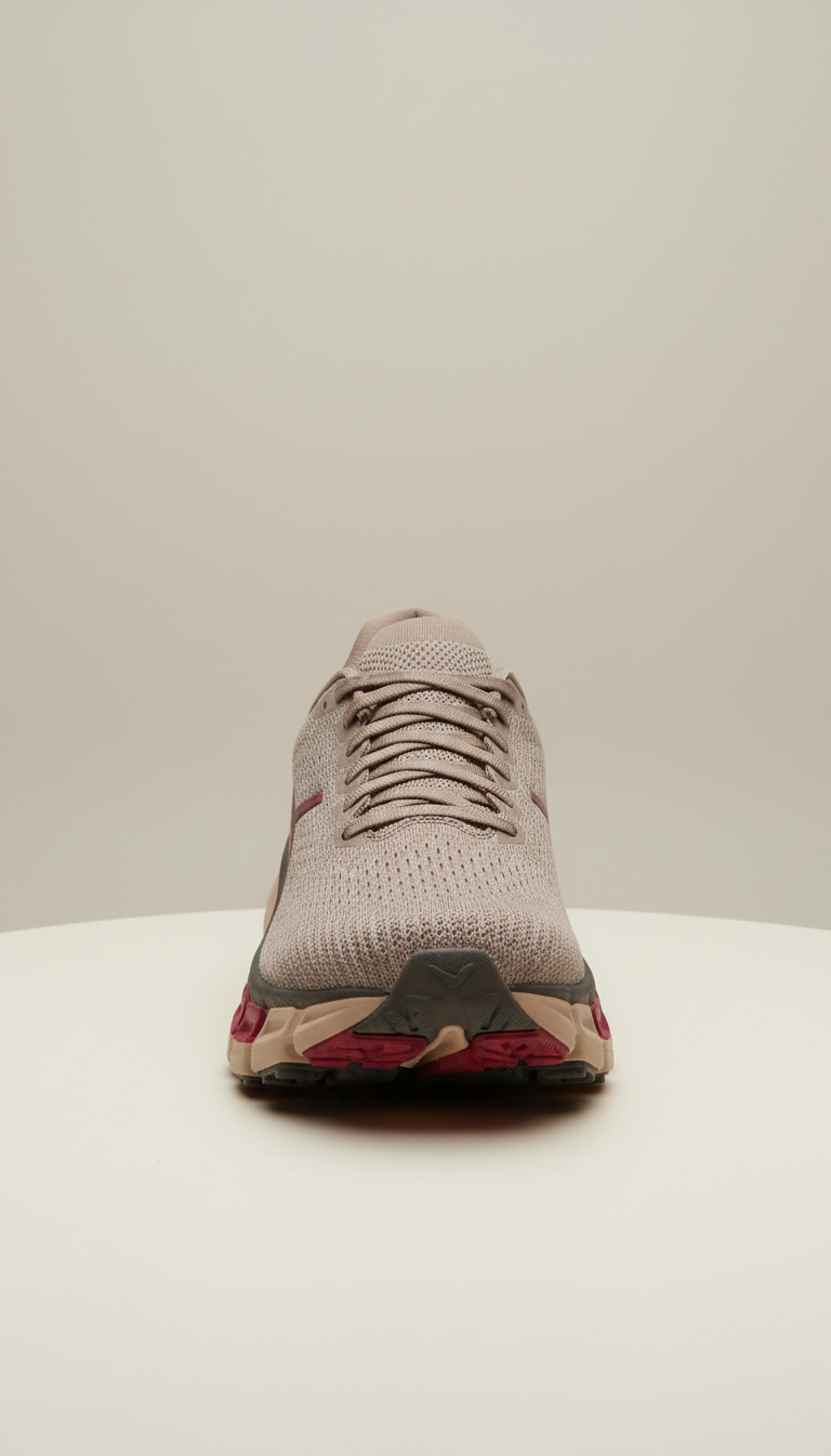 Taupe Cushioned Performance Shoe